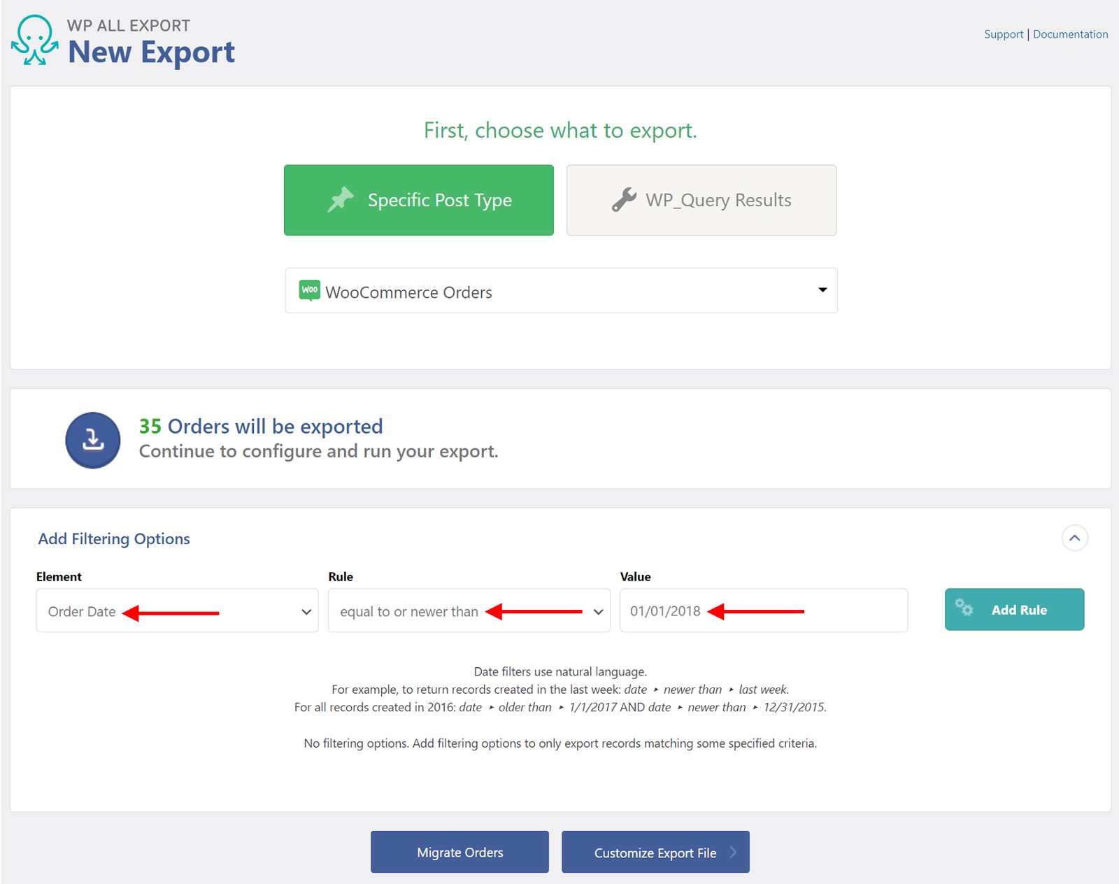 How to Export WooCommerce Orders to CSV, Excel, or XML - WP All Import