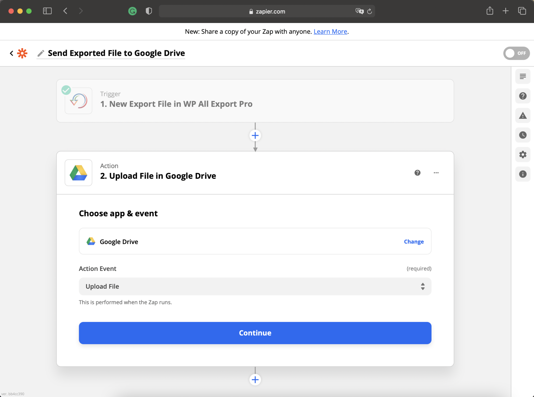 airtable google drive zapier update records