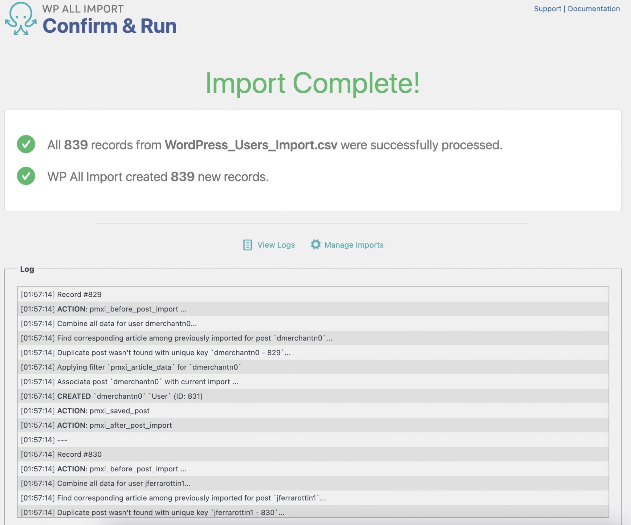 How To Import Wordpress Users From Csv Excel Or Xml Wp All Import 7918
